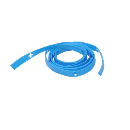 CREST HEALTHCARE CleanGrip Anti-Ligature Tether, blue, 6 ft, 1 pack (5/pk), 5PK 116601